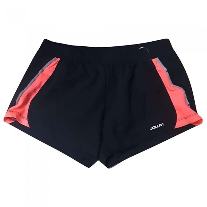 [해외]JOLUVI Meta 반바지 6137602903 Black / Neon Coral