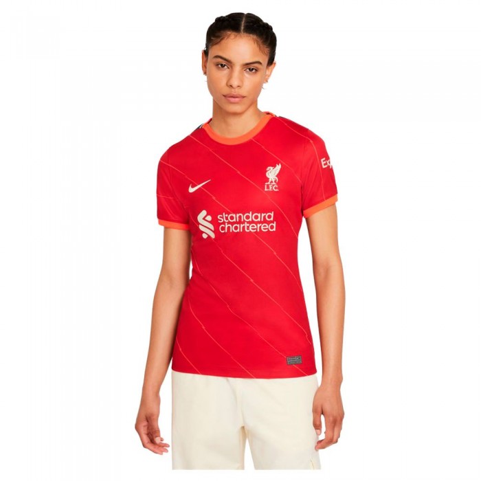 [해외]나이키 집 Liverpool FC Stadium 21/22 여성 3138029743 Gym Red / Bright Crimson / Fossil