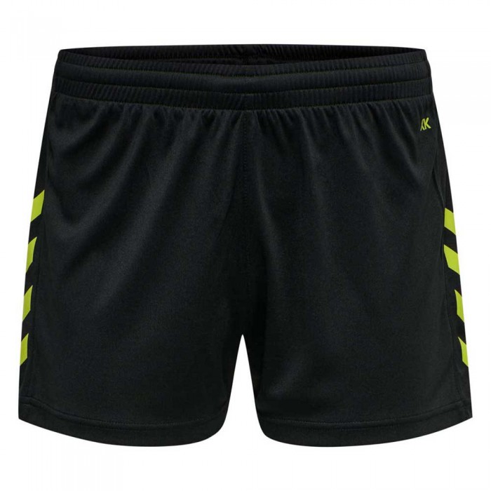 [해외]험멜 Core XK Poly 반바지 3138728754 Black / Lime Popsicle