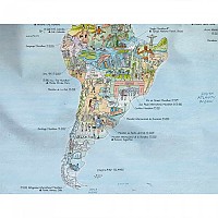 [해외]AWESOME MAPS 수건 런닝 Map 7138637800 Multicolour