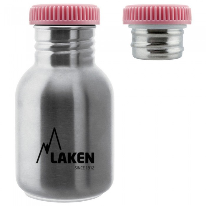 [해외]LAKEN 스테인리스 병 캡 색상 Basic Steel Plain 12138604660 Multicolor