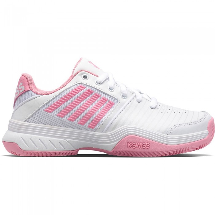 [해외]케이스위스 Court Express HB 점토 신발 12138443605 White / Sea Pink