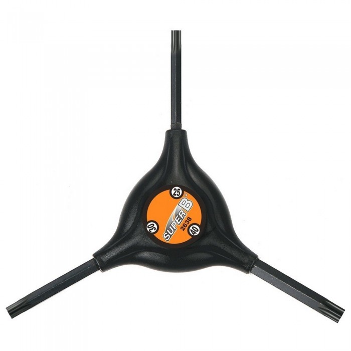 [해외]SUPER B 렌치 Torx 1138101769 Black / Orange