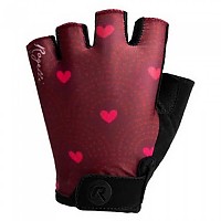 [해외]ROGELLI Hearts Short Gloves 1138775903 Burgundy / Red