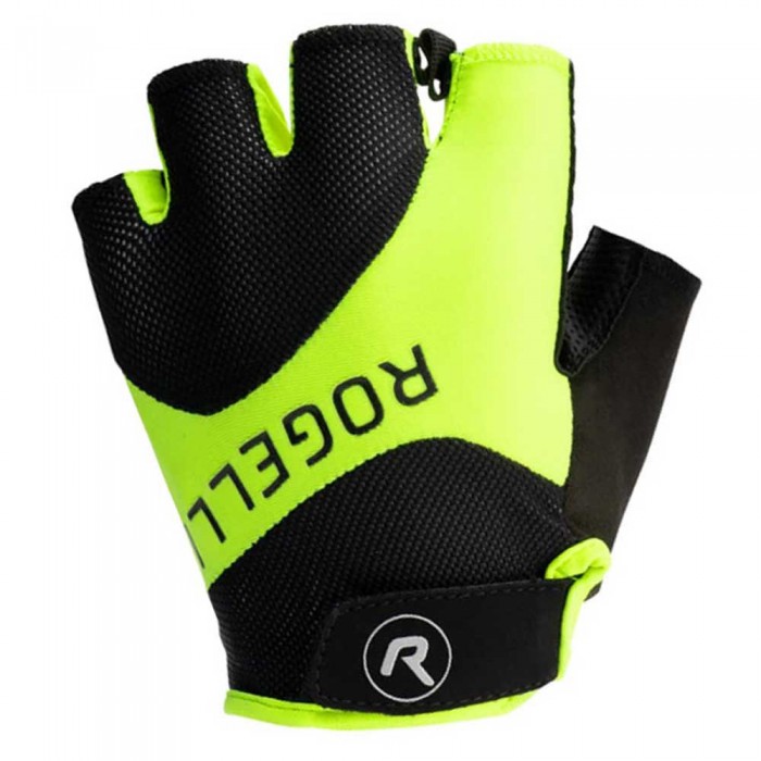 [해외]ROGELLI Arios II 짧은 장갑 1138775721 Black / Fluor