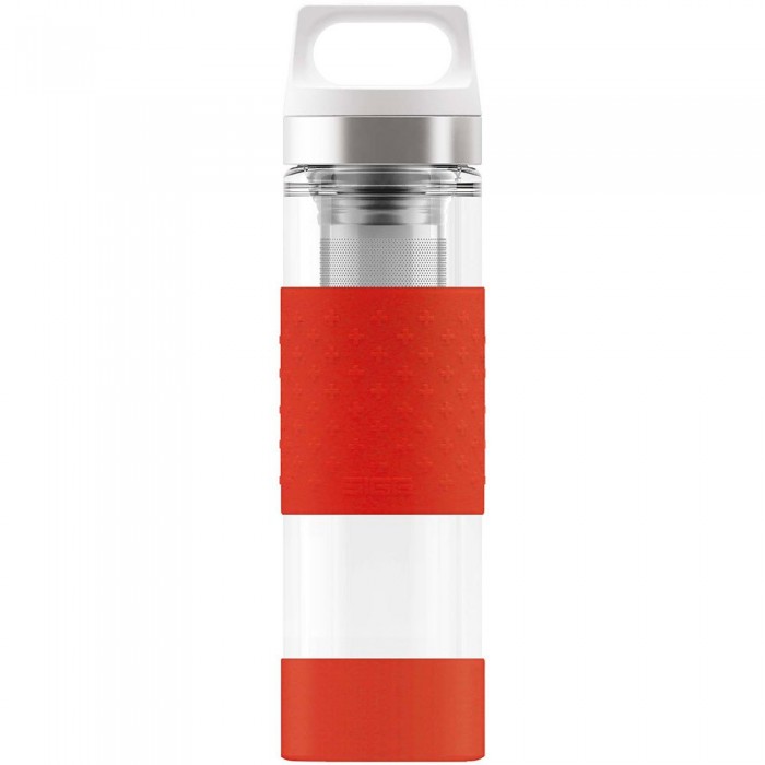 [해외]SIGG Thermo Hot&Cold Glass WMB 400ml 6136672886 Red