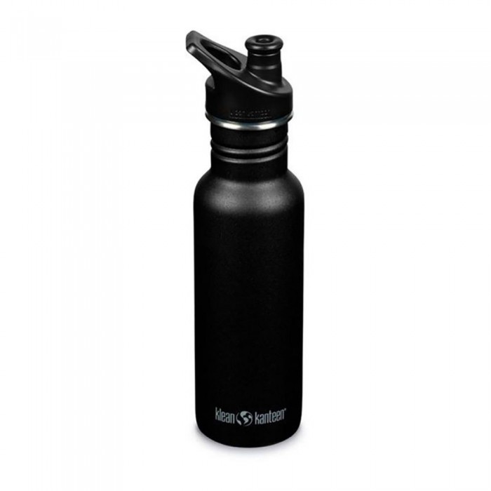 [해외]KLEAN KANTEEN Classic 스테인리스 스틸 병 532ml 6138634295 Black