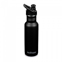 [해외]KLEAN KANTEEN Classic 스테인리스 스틸 병 532ml 6138634295 Black