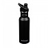 [해외]KLEAN KANTEEN Classic 스테인리스 스틸 병 532ml 6138634295 Black