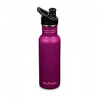 [해외]KLEAN KANTEEN Classic 스테인리스 스틸 병 532ml 6138634303 Purple Potion