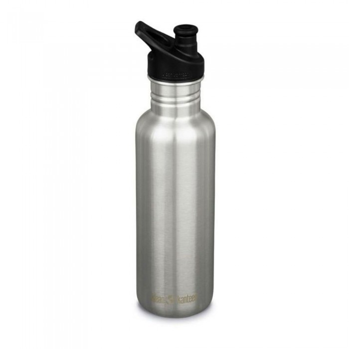 [해외]KLEAN KANTEEN Classic 스테인리스 스틸 병 800ml 6138634308 Brushed Stainless