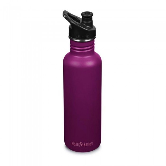 [해외]KLEAN KANTEEN Classic 스테인리스 스틸 병 800ml 6138634313 Purple Potion