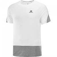 [해외]살로몬 Cross Run 반팔 티셔츠 6138519626 White / Black / Heather