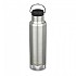 [해외]KLEAN KANTEEN Insulated Classic Loop Cap 590ml 병 4138634327 Brushed Stainless