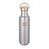 [해외]KLEAN KANTEEN Reflect Bamboo Cap 병 800ml 4138634362 Brushed Stainless