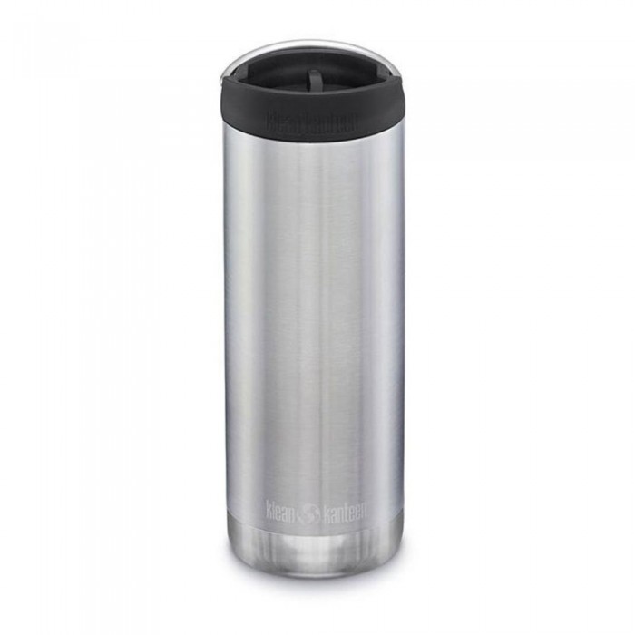 [해외]KLEAN KANTEEN TK와이드 Coffee Cap 473ml 보온병 4138634373 Brushed Stainless