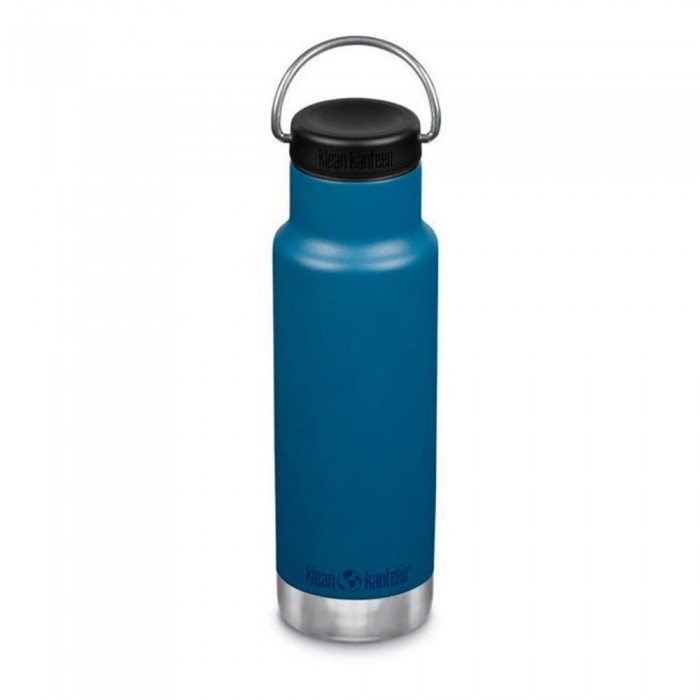 [해외]KLEAN KANTEEN Insulated Classic 스테인리스 스틸 병 루프 모자 355ml 7138634322 Real Teal