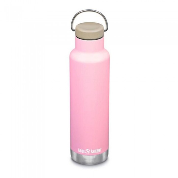 [해외]KLEAN KANTEEN Insulated Classic 스테인리스 스틸 병 루프 모자 590ml 7138634328 Lotus