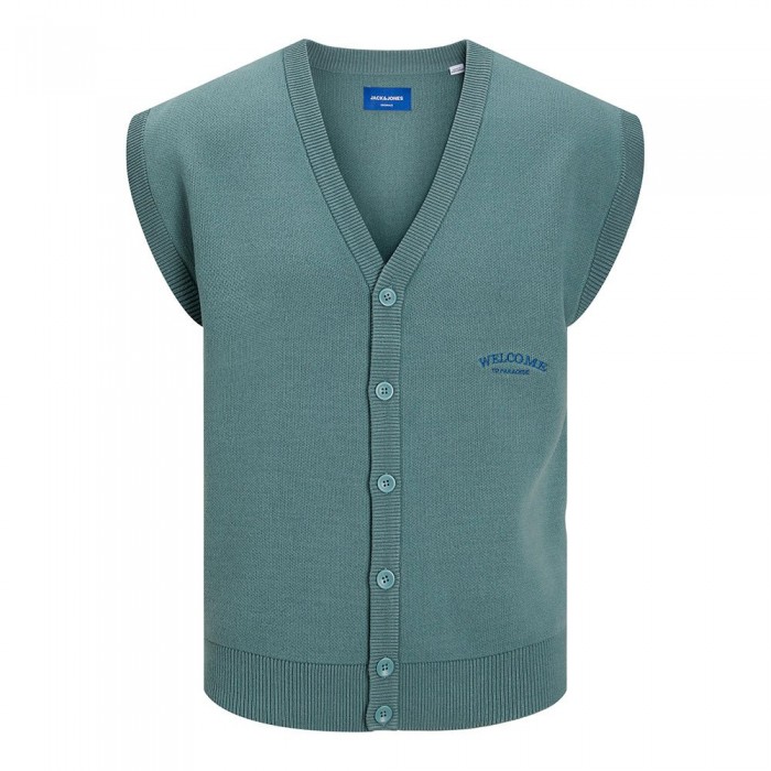 [해외]잭앤존스 조끼 Eduard 138829553 Mineral Blue / Overshirt Fitd Vest