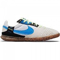 [해외]나이키 Streetgato Indoor Football Shoes 3138346001 White / Lt Photo Blue / Black / Lime Glow
