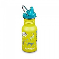 [해외]KLEAN KANTEEN Kid Classic 스테인리스 스틸 병 뚜껑 355ml 12138634342 Safari