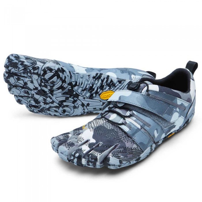 [해외]비브람 FIVEFINGERS V-Train 2.0 하이킹화 4138797301 Grey Camo