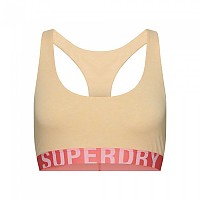 [해외]슈퍼드라이 Large Logo Crop lette NH Bra 브라 138609704 Pale Yellow Marl