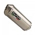 [해외]GPR EXHAUST SYSTEMS Satinox Triumph Tiger 800 17-20 인증된 스테인리스 스틸 슬립온 머플러 9138834766 Silver