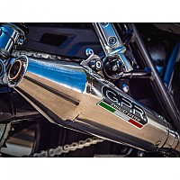 [해외]GPR EXHAUST SYSTEMS Vintacone Triumph Speed Twin 900 20-21 인증된 스테인리스 스틸 슬립온 머플러 9138834777 Silver