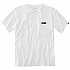 [해외]반스 Left Chest 로고 반팔 티셔츠 14136978826 White / Black