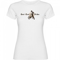 [해외]KRUSKIS Get Out And Ride 반팔 티셔츠 1138061933 White