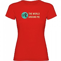 [해외]KRUSKIS The World Around Me 반팔 티셔츠 1138062084 Red