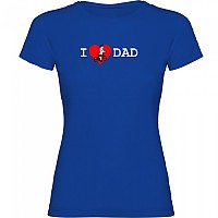 [해외]KRUSKIS 반팔 티셔츠 I Love Dad 1138062220 Royal Blue