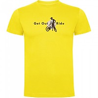 [해외]KRUSKIS Get Out And Ride 반팔 티셔츠 1138061927 Yellow