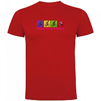 [해외]KRUSKIS Happy Pedal Dancing 반팔 티셔츠 1138061976 Red