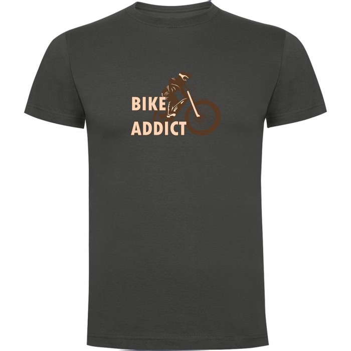 [해외]KRUSKIS Bike Addict 반팔 티셔츠 1138062050 Dark Grey