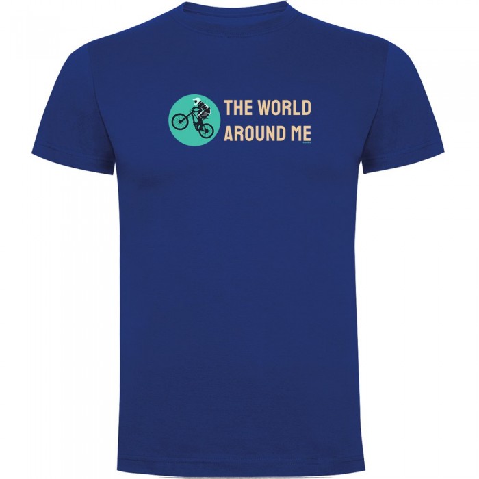 [해외]KRUSKIS The World Around Me 반팔 티셔츠 1138062078 Royal Blue