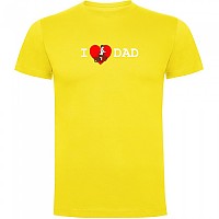 [해외]KRUSKIS 반팔 티셔츠 I Love Dad 1138062212 Yellow