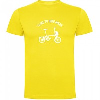 [해외]KRUSKIS I Like To Ride Bikes 반팔 티셔츠 1138062227 Yellow