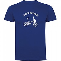 [해외]KRUSKIS I Like To Ride Bikes 반팔 티셔츠 1138062228 Royal Blue