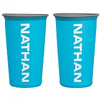 [해외]NATHAN 재사용 가능한 레이스 데이 컵 팩 2 6138800355 Blue Me Away / White
