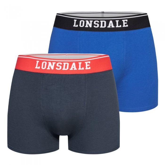 [해외]LONSDALE Oxfordshire 복서 2 단위 6138795195 Dark Navy / Blue