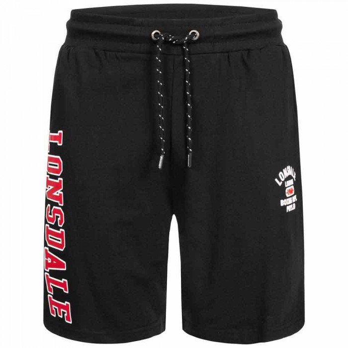 [해외]LONSDALE Knutton 운동복 반바지 138795128 Black