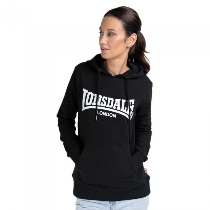 [해외]LONSDALE Flookburgh 후드티 7138795073 Black