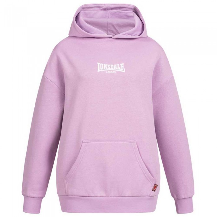 [해외]LONSDALE Kilmote 후드티 7138795119 Lilac / White