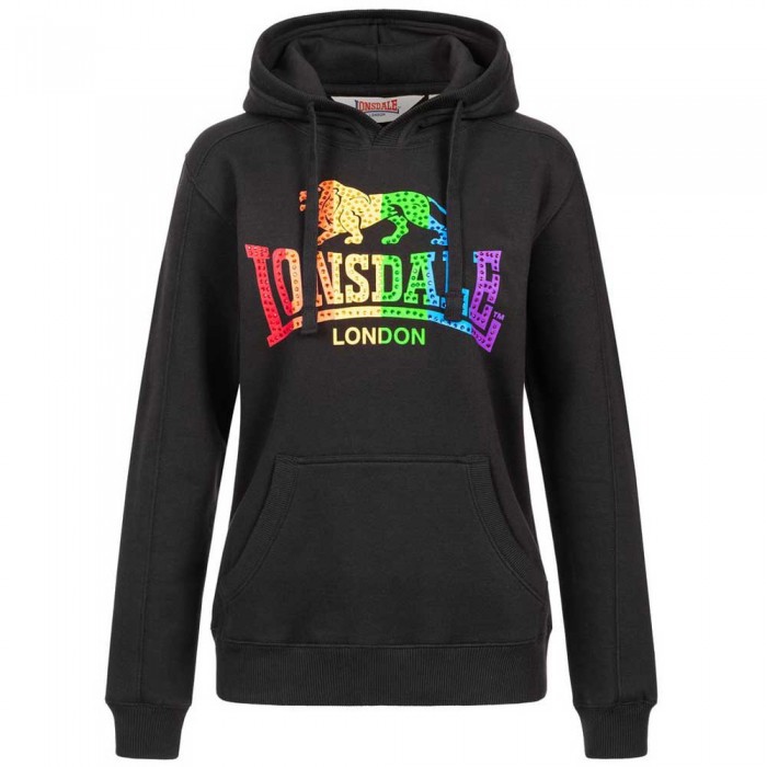 [해외]LONSDALE Ramelton 후드티 7138795218 Black / Rainbow