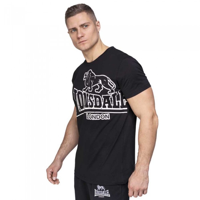 [해외]LONSDALE Langsett 반팔 티셔츠 7138795133 Black