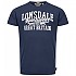 [해외]LONSDALE Martinstown 반팔 티셔츠 7138795171 Dark Navy / White