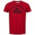 [해외]LONSDALE Original 반팔 티셔츠 7138795189 Marl Red / Black