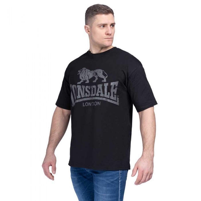 [해외]LONSDALE Thrumster 반팔 티셔츠 7138795268 Black / Anthracite